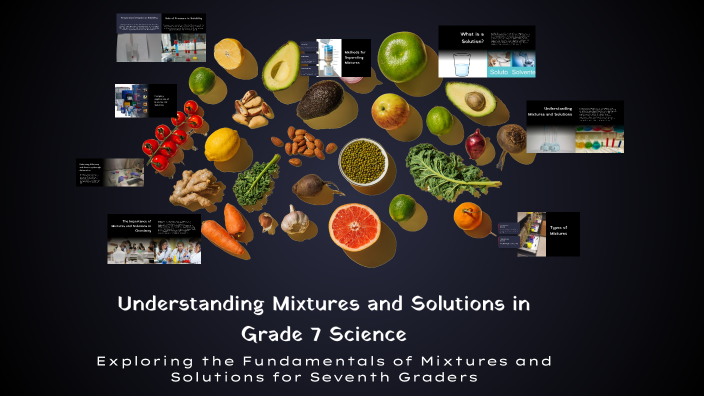 Understanding Mixtures and Solutions in Grade 7 Science by Daryl St ...