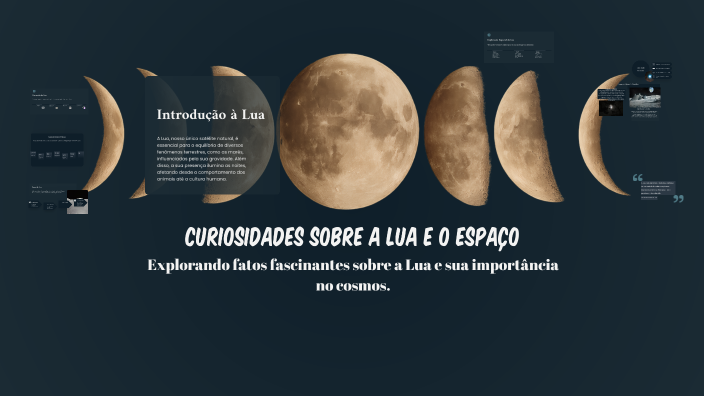 Curiosidades sobre a Lua do Espaço by Maria Sousa on Prezi
