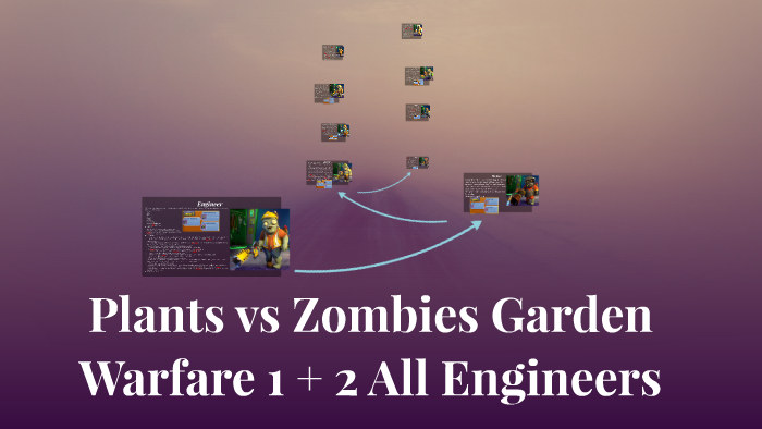 Plants vs Zombies Garden Warfare 1 + 2 All Engineers by Blair Rafferty ...