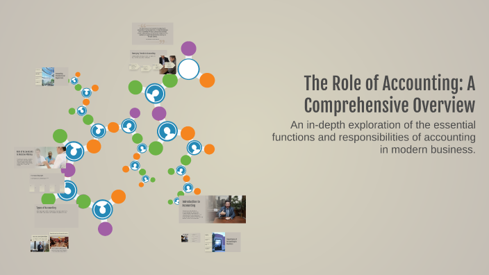 Role Accouting The Role of Accounting: A Comprehensive Overview by Suhas Gowda on Prezi