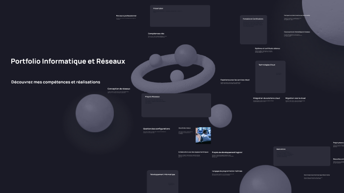 Portfolio Informatique et Réseaux by Wafa Ham on Prezi