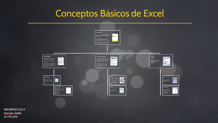 Conceptos Básicos de Excel by Karosky Zerlin on Prezi