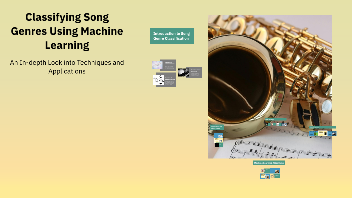 Classifying Song Genres Using Machine Learning by Faria Bibi on Prezi