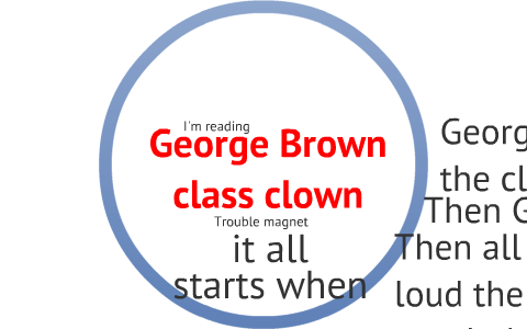 george brown class clown trouble magnet by cole obrien on Prezi