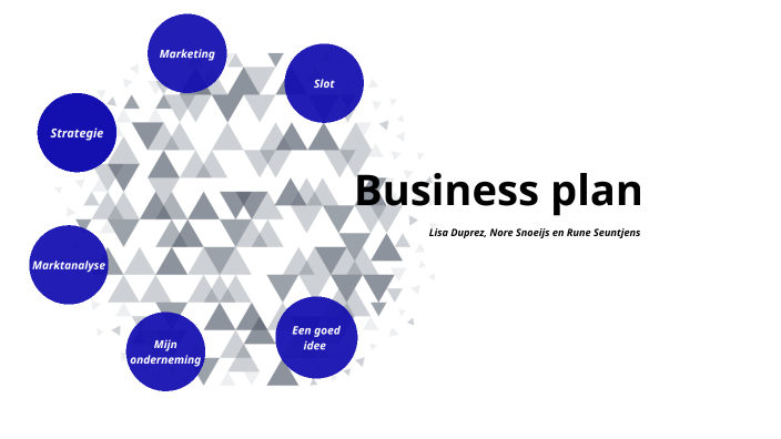 business plan def cambridge