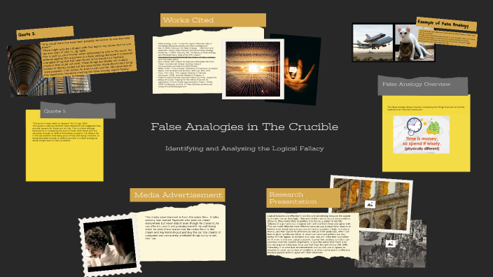 False Analogies In The Crucible By Shelby Jaques On Prezi