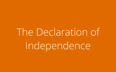 declaration of independence hip hughes