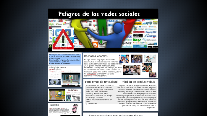 Peligros de las redes sociales by valentina marin on Prezi