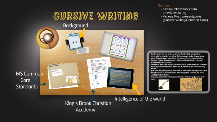 Cursive Writing by Jonquelle Jones on Prezi
