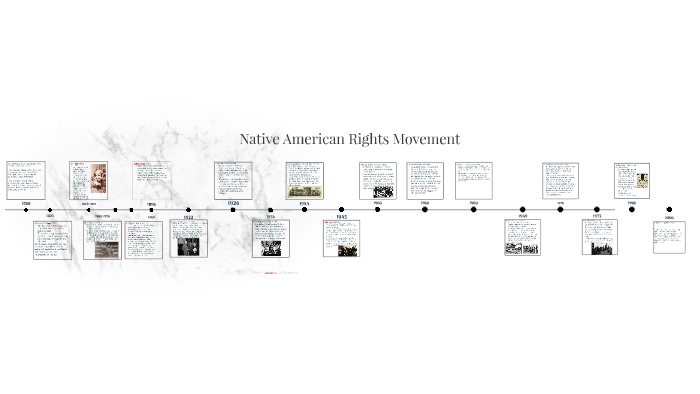 Timeline First Nation Rights Native American Rights Movement by Brooke Corso on Prezi