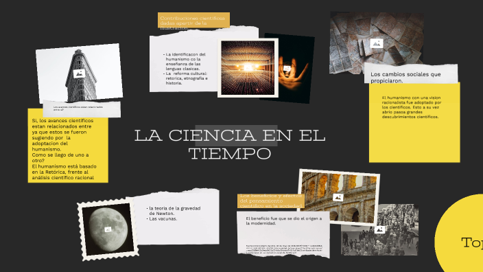 La ciencia en el tiempo by Mariana Juárez Gómez on Prezi