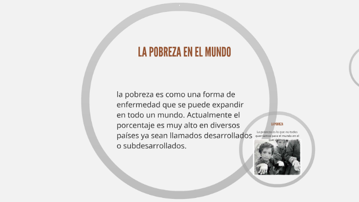 LA POBREZA EN EL MUNDO by liliana sinisterra moran on Prezi