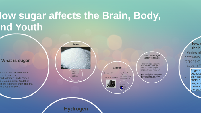 write an informative essay about how sugar affects the brain