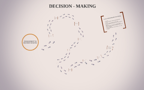 decision making by Arvin Dimaunahan