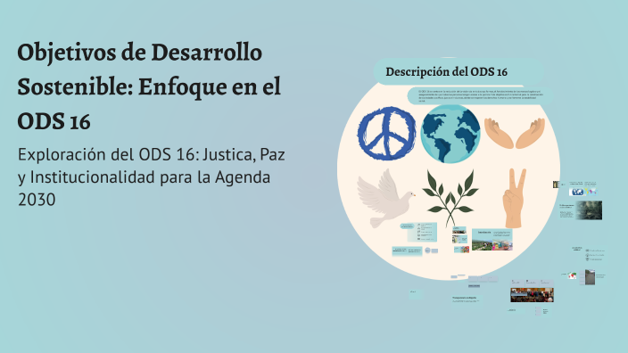 Objetivos de Desarrollo Sostenible: Enfoque en el ODS 16 by Alicia ...