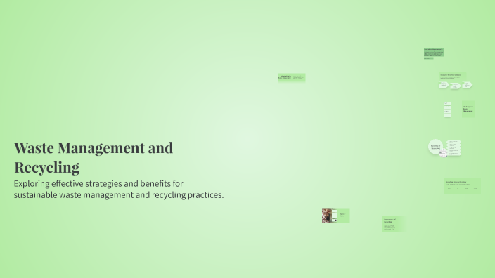 Waste Management and Recycling by Muhammed Malik on Prezi