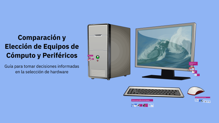 Comparación y Elección de Equipos de Cómputo y Periféricos by Ivonne