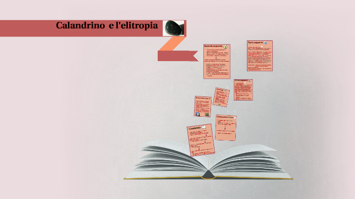 La Novella Di Calandrino E L'elitropia