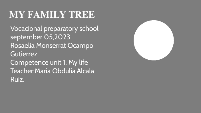 my family tree by ROSAELIA MONSERRAT OCAMPO GUTIERREZ on Prezi