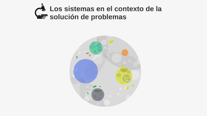 Los sistemas en el contexto de la solución de problemas by Carlos