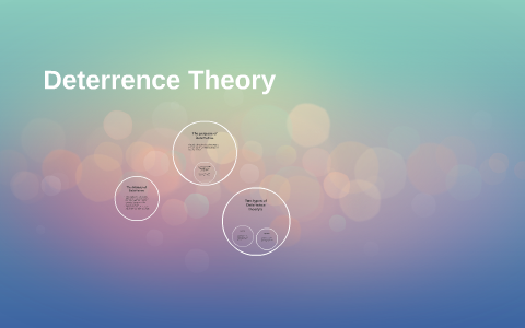 Deterrence Theory By Smirian Leal