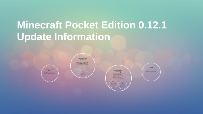 Minecraft Pocket Edition 0 12 1 Update Information By Randomnintendo 7