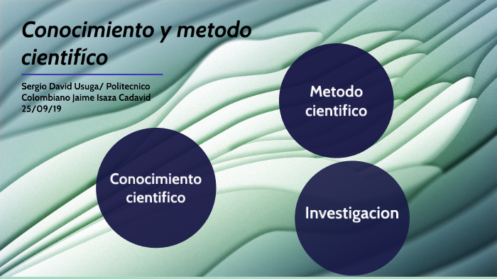 conocimiento y método científico by sergio andres David Usuga on Prezi