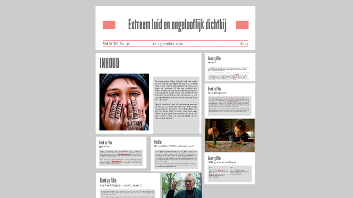 Extreem luid en ongelooflijk dichtbij by Arne De Ridder on Prezi