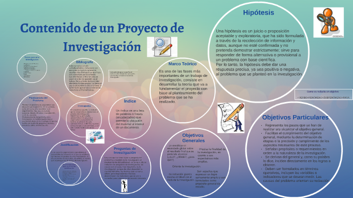 Contenido De Un Proyecto De Investigacion By Carlos Martinez