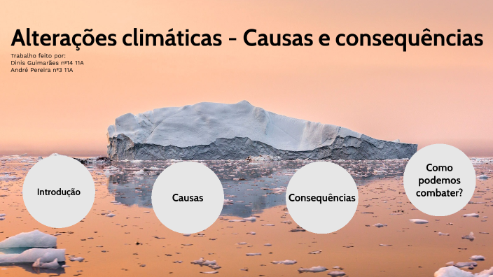 Alterações Climáticas- Causas e consequências by dinis g on Prezi