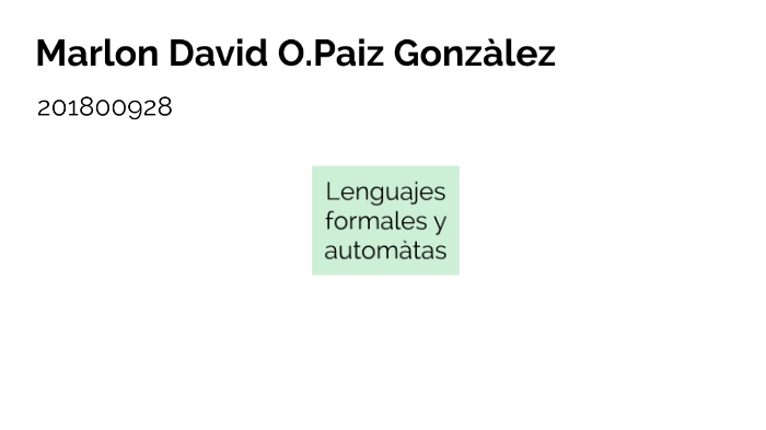 Mapa Mental by David Gonzalez on Prezi