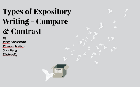 Types of Expository Writting by Joelle Stevenson on Prezi