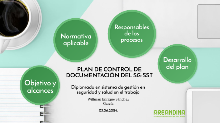 PLAN DE CONTROL DE DOCUMENTACIÓN DEL SG-SST by Nicolle Sanchez on Prezi