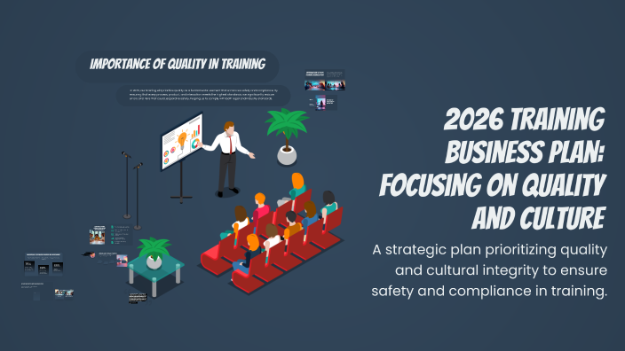 2026 Training Business Plan: Focusing on Quality and Culture by sharon ...