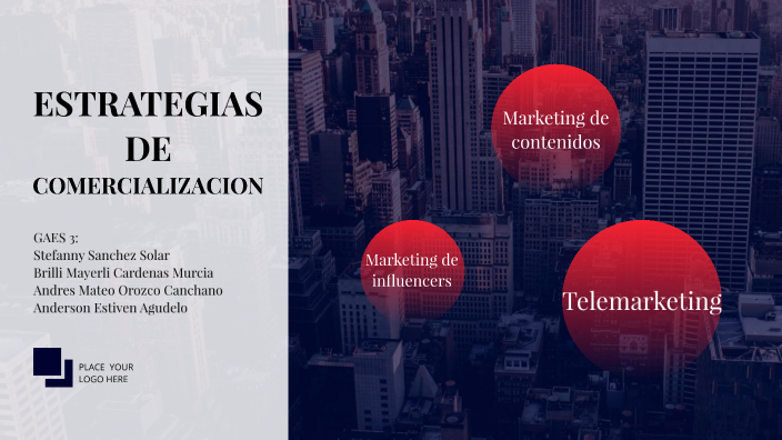ESTRATEGIAS DE COMERCIALIZACION by STEFANNY SANCHEZ SOLAR 2 on Prezi