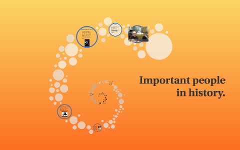 Important people in history. by sharae green on Prezi
