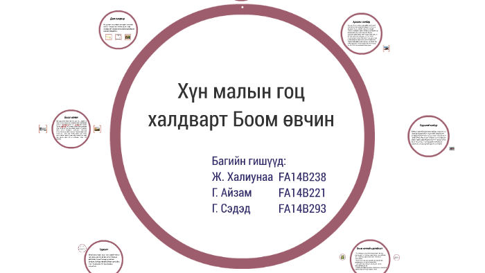 Хүн малын гоц халдварт Боом өвчин by Haliunaa Jargal on Prezi