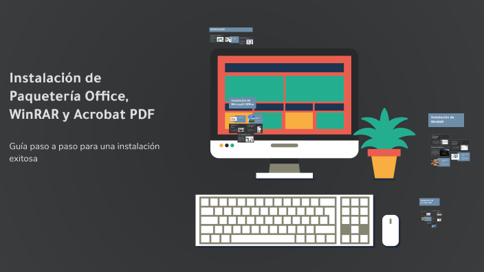Instalación de Paquetería Office, WinRAR y Acrobat PDF by Ramirez