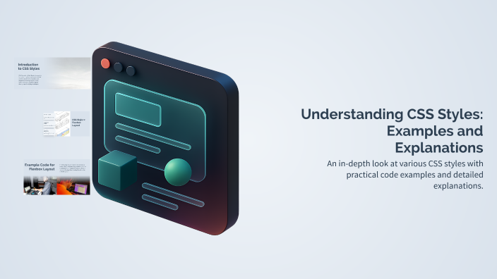 Understanding CSS Styles: Examples and Explanations by darkhshan fatima ...