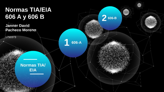 Normas TIA/EIA 606 A y 606 B by janner pacheco on Prezi