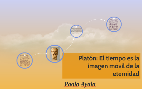 
    Para Platón el tiempo es una imagen móvil de la eternidad, i by Paola Ayala

