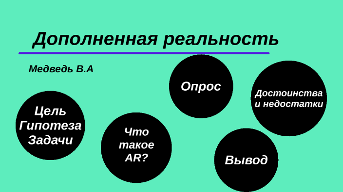 дополненная и смешанная реальность