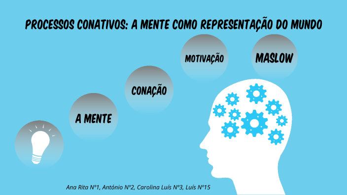 Processos conativos: A mente como representação do mundo by Rita Carneiro
