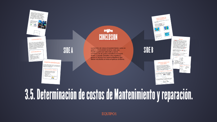 Determinación De Costos De Mantenimiento Y Reparación