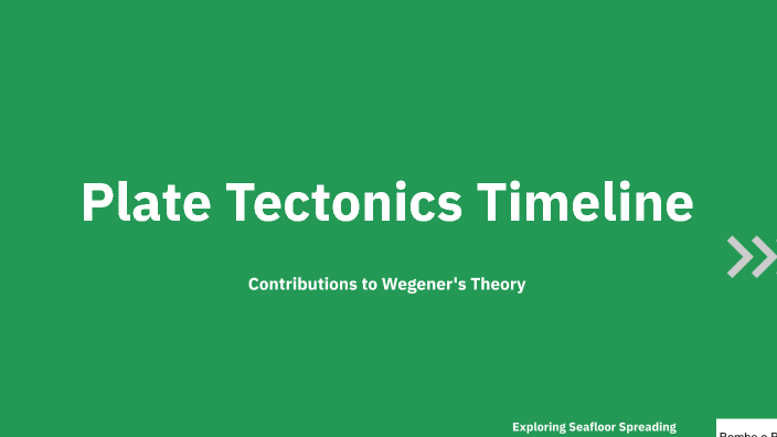 Plate Tectonics Timeline by Tamala Camper _ Student - SERaleighHS on Prezi