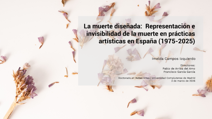 La muerte diseñada: by Imelda Campos on Prezi