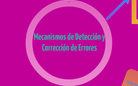 Mecanismos de Detección y Corrección de Errores by Amor Gonzalez