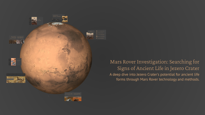 Mars Rover Investigation: Searching for Signs of Ancient Life in Jezero ...