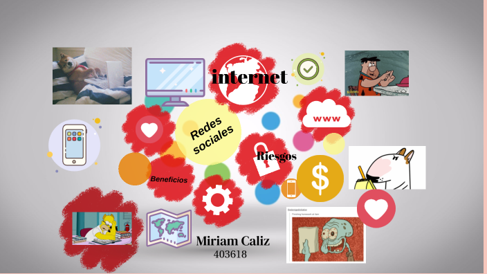 Internet y redes sociales: beneficios y riesgos by miriam caliz on Prezi
