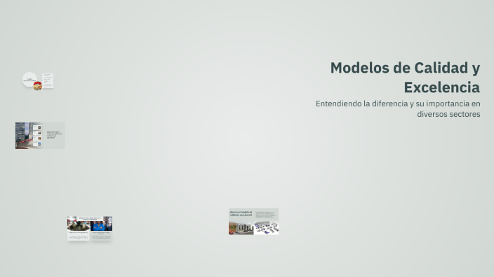 Modelos de Calidad y Excelencia by anel sanchez on Prezi